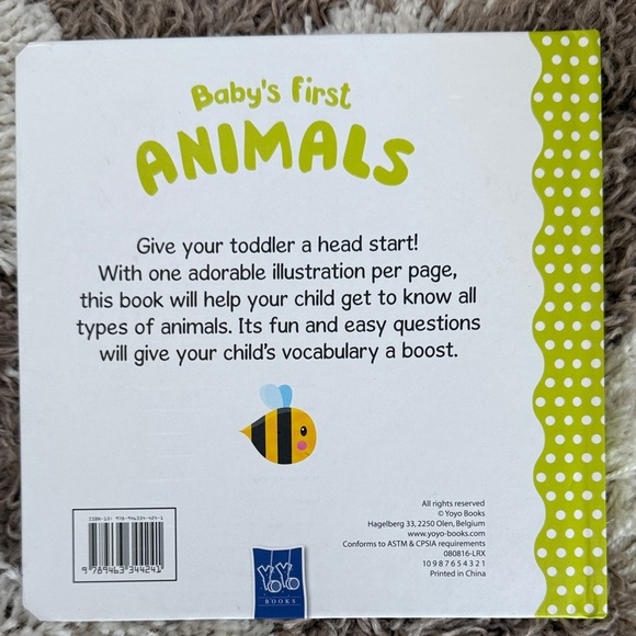 🐮Baby's First Animals Book - Picture 2 of 6